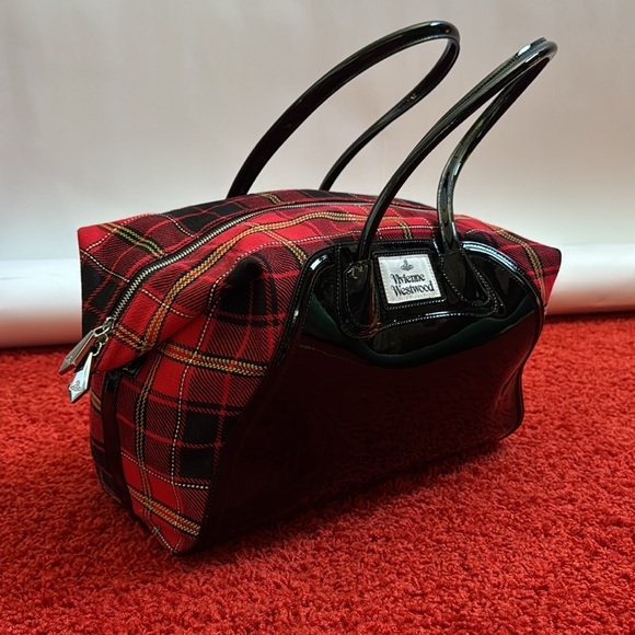 Vivienne Westwood NWT SHIRLEY LARGE YASMIN RED/blk AW2020 - Picture 5 of 17